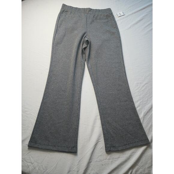 Tilly's Pants - Tilly's Ivy & Main Geometric Crop Pants Wide Flared NWT Women Size Medium Office